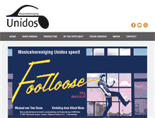 Tablet Screenshot of musicalvereniging-unidos.nl